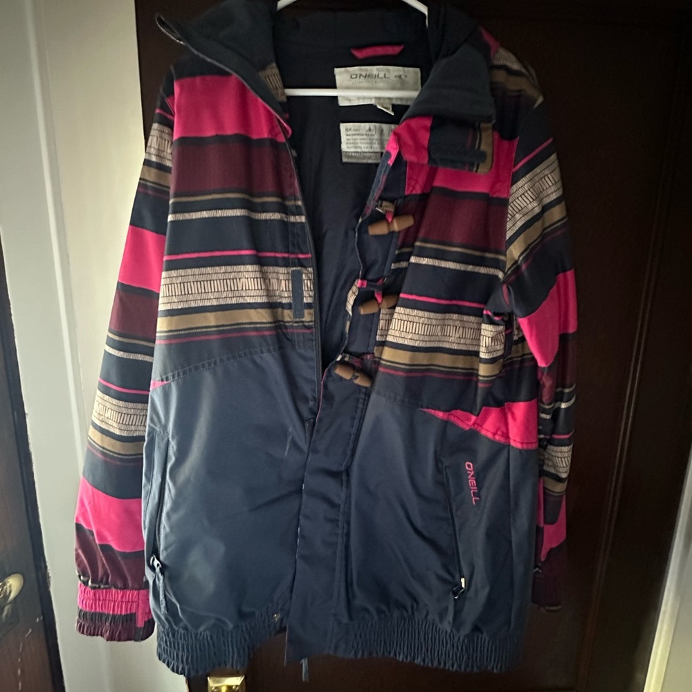 O'Neill Freedom Series Jacket - Black, Pink and Gray